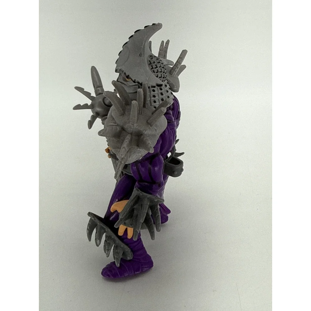 Playmates Super Shredder Action Figure TMNT Vintage Purple Plastic Teenage